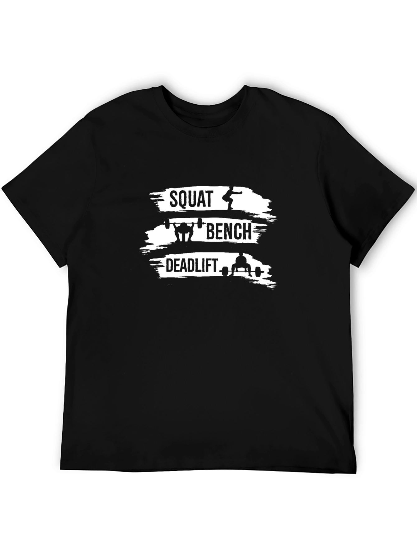 Workout T-Shirt: Squat Bench Deadlift - Gym Apparel