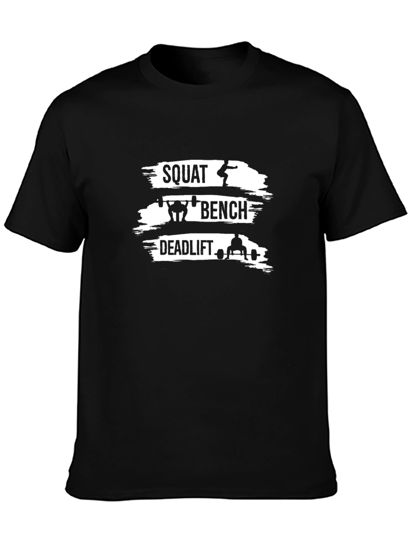 Workout T-Shirt: Squat Bench Deadlift - Gym Apparel