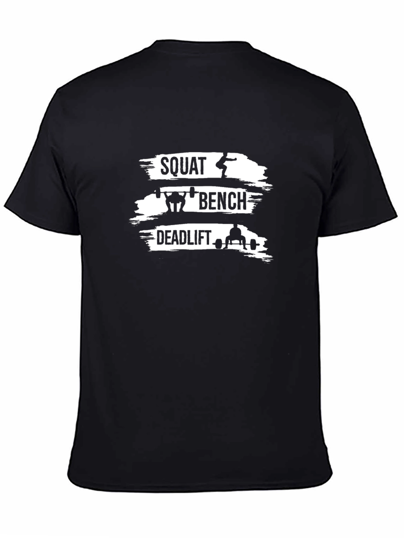 Workout T-Shirt: Squat Bench Deadlift - Gym Apparel
