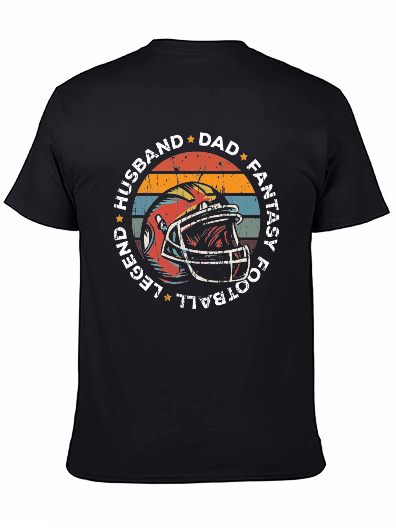 Husband Dad Fantasy Football Legend T-Shirt