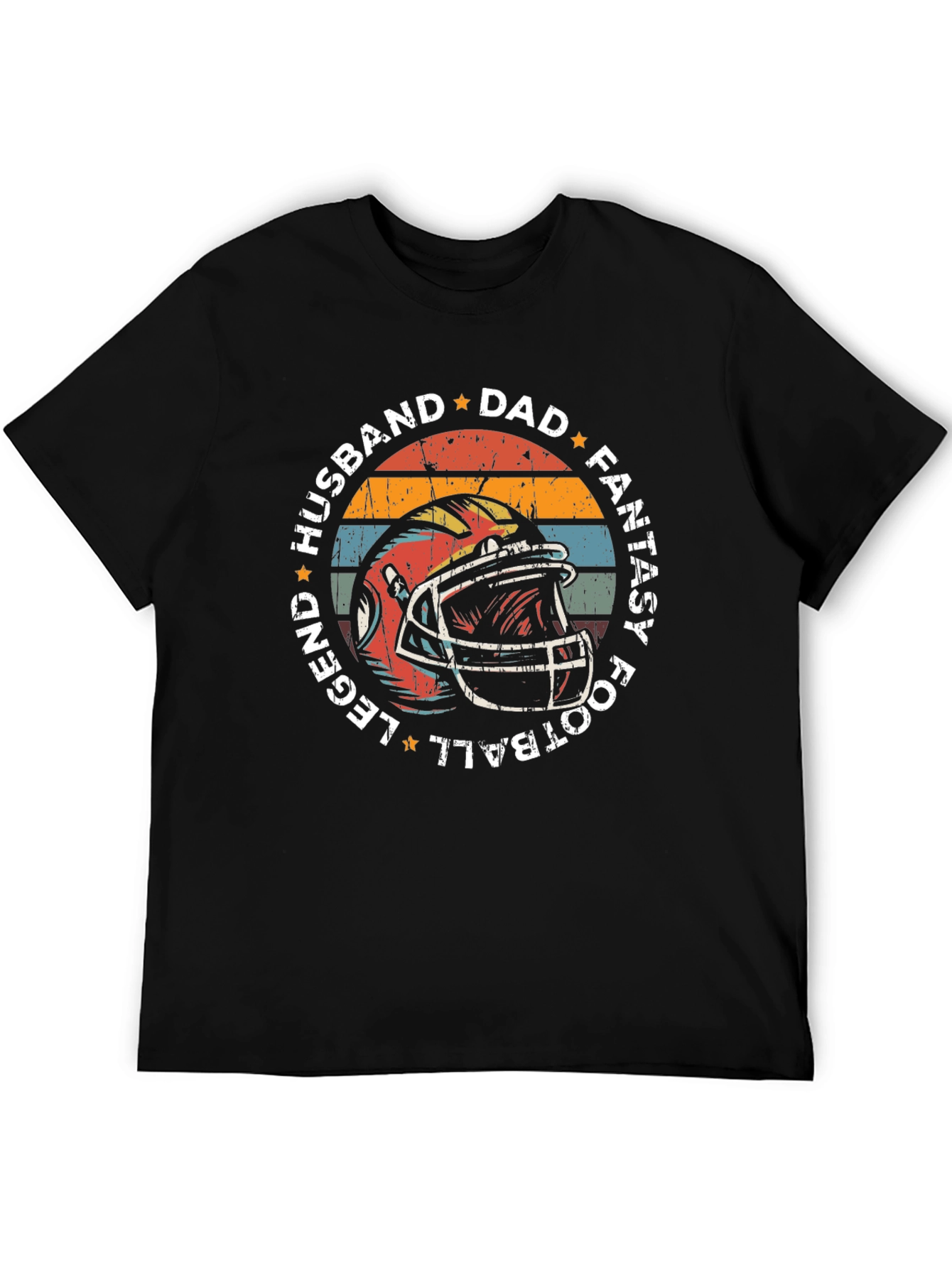 Husband Dad Fantasy Football Legend T-Shirt