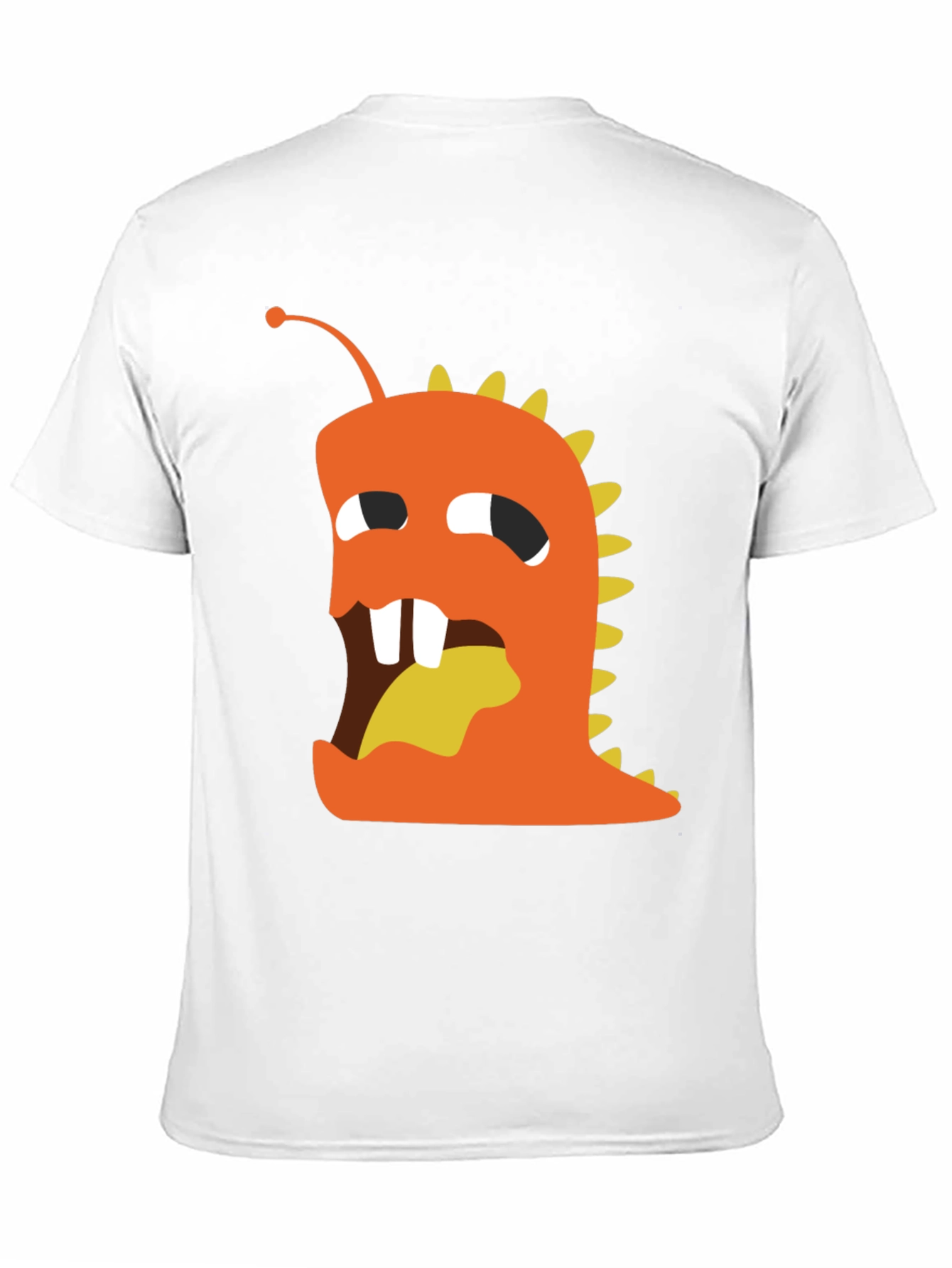Monster Graphic Tee - Black Cotton Blend