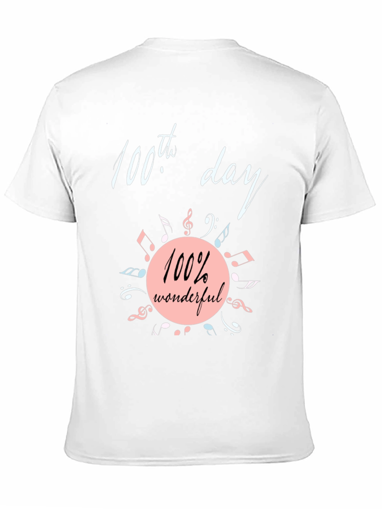 100th Day Wonderful Music T-Shirt