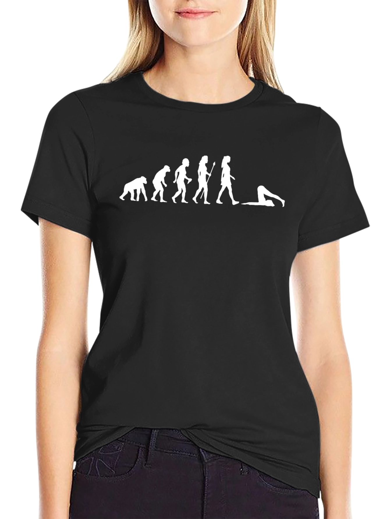 Evolution of Woman T-Shirt - Funny Tee