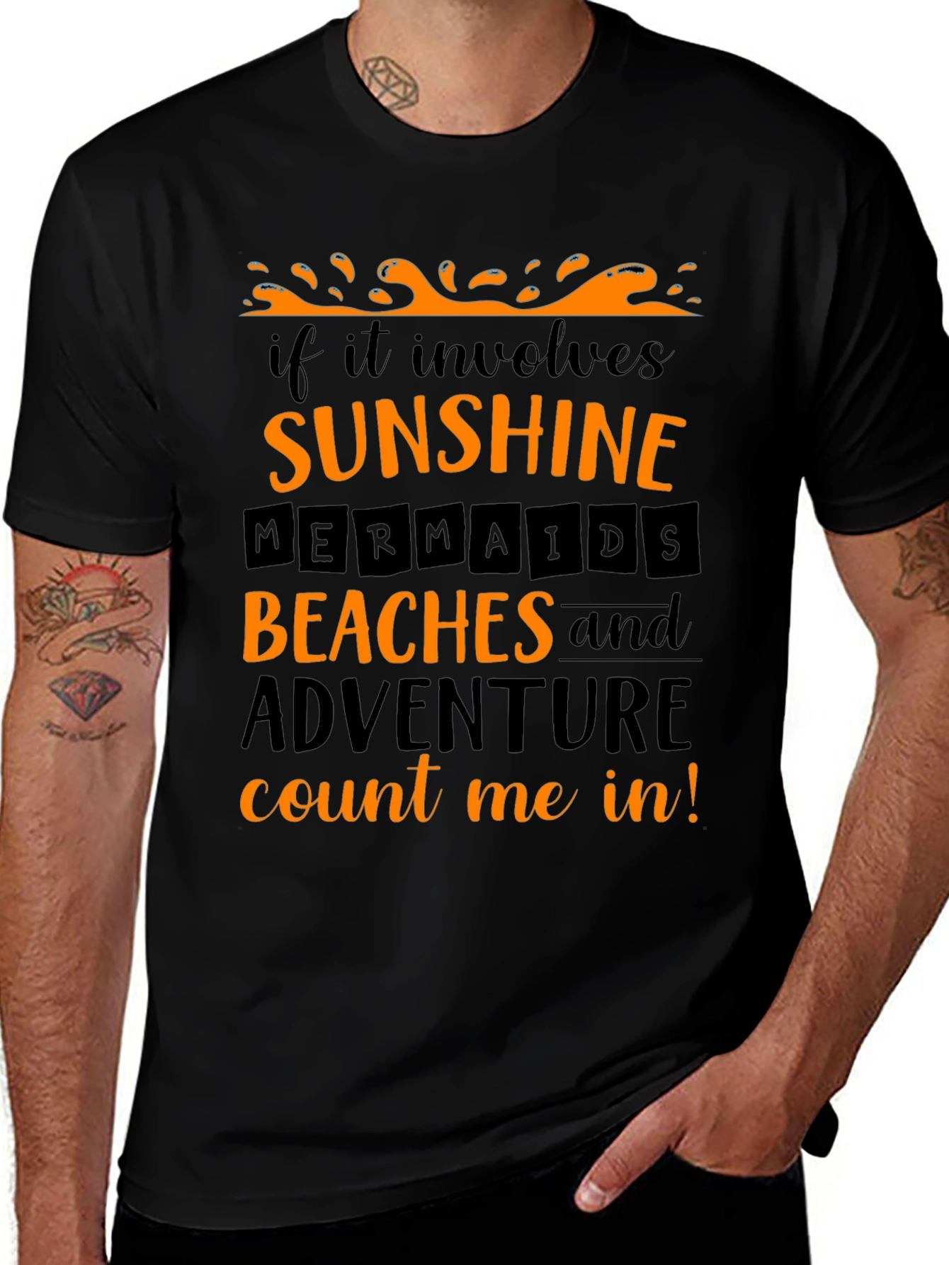 Sunshine Mermaids Beaches T-Shirt