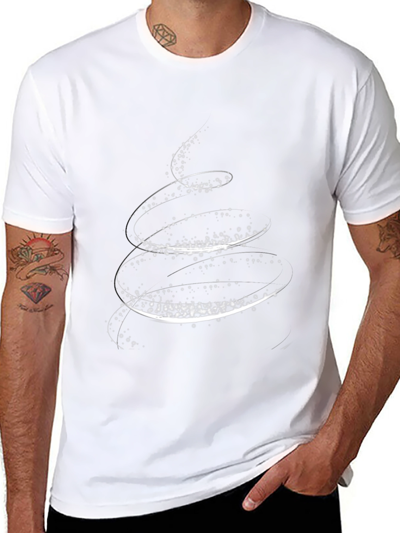 Sparkling Christmas Tree Graphic Tee