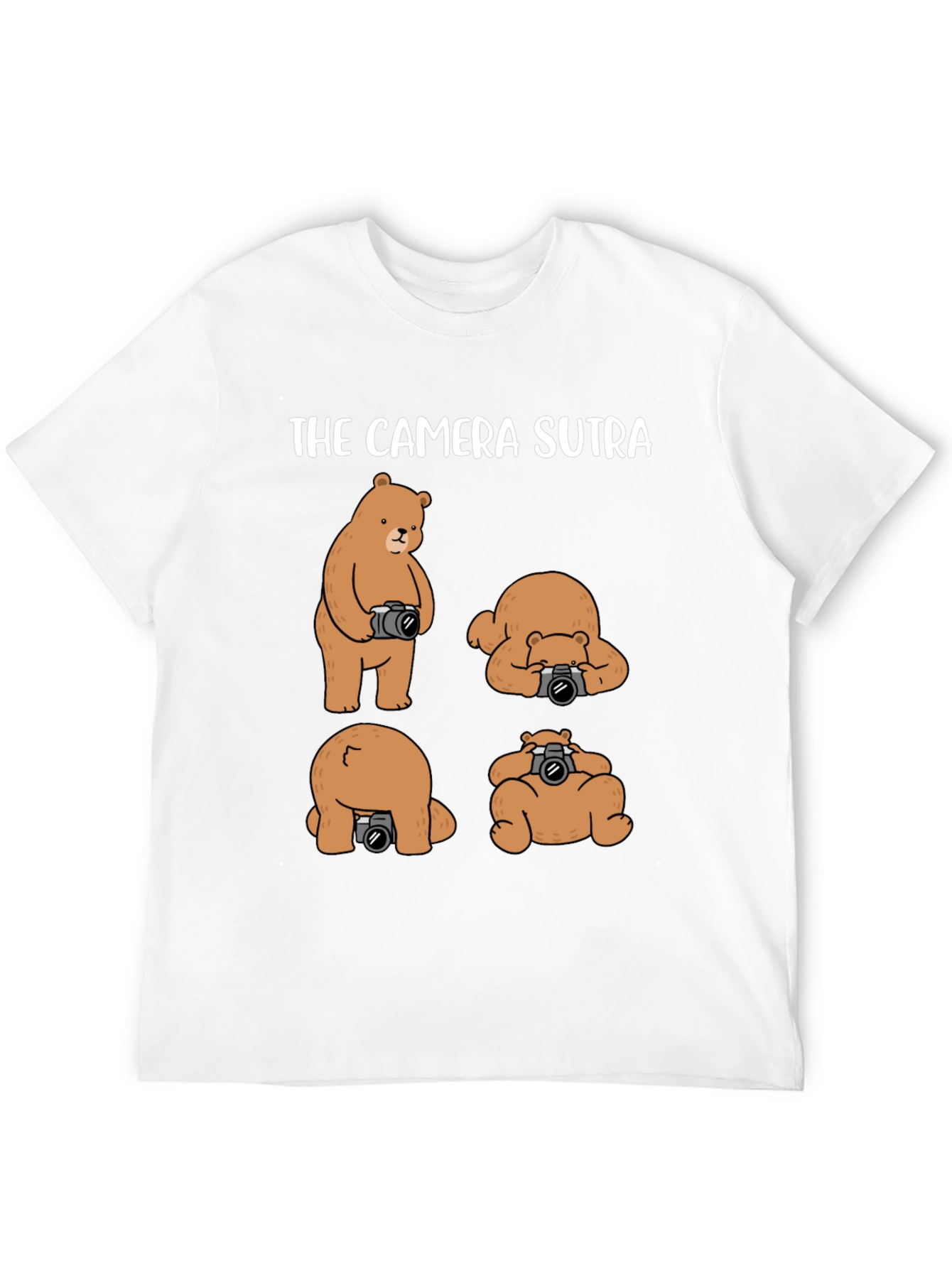 The Camera Sutra T-Shirt: Bear Photography Humor