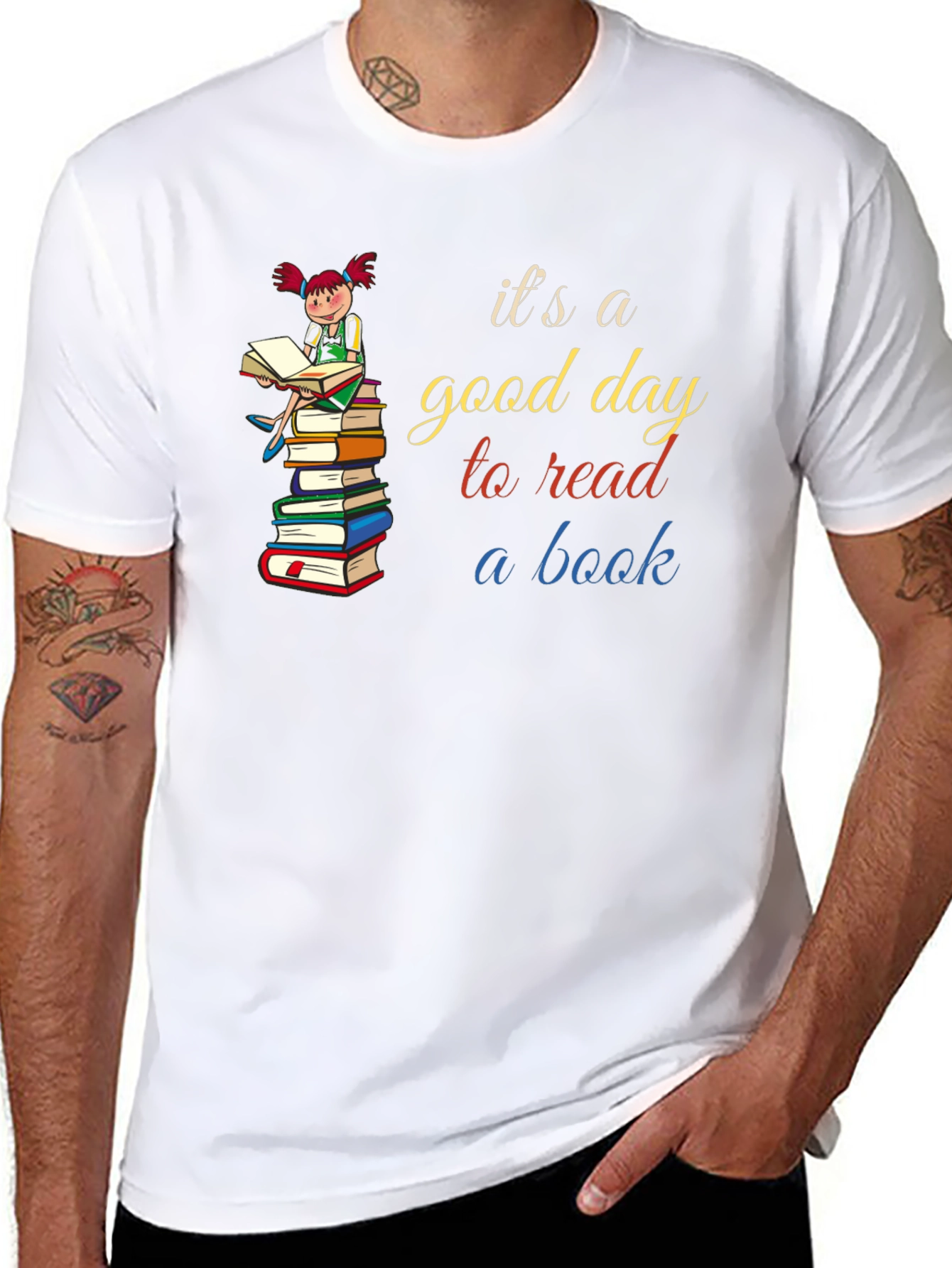 Reading Book T-Shirt - Good Day To Read