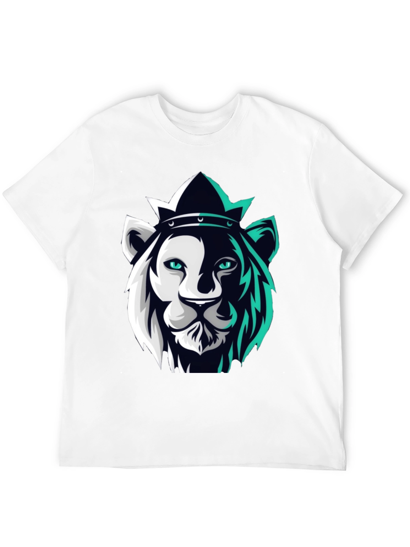 Lion King Graphic Tee - Modern Black T-Shirt
