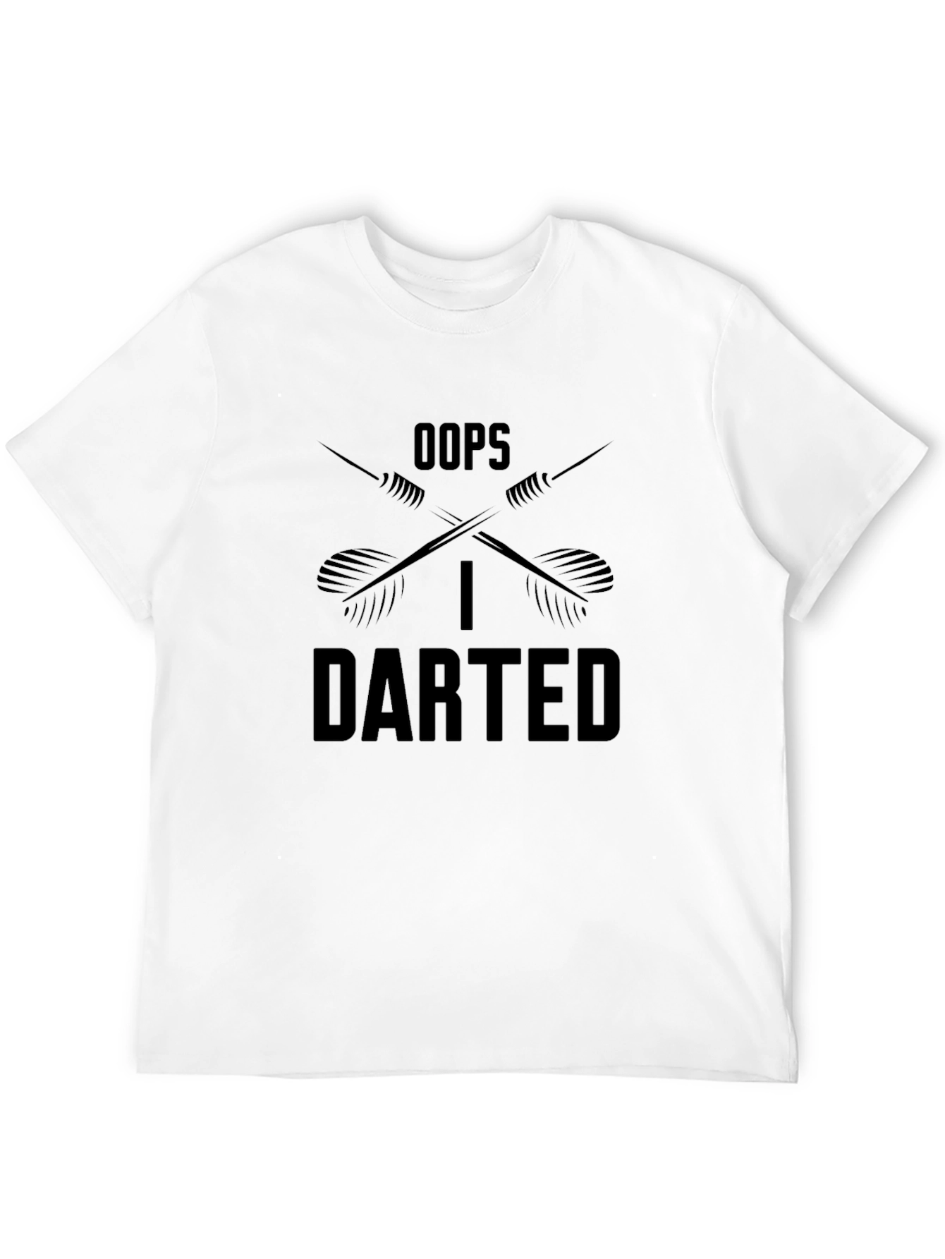 Oops I Darted T-Shirt - Darts Graphic Tee