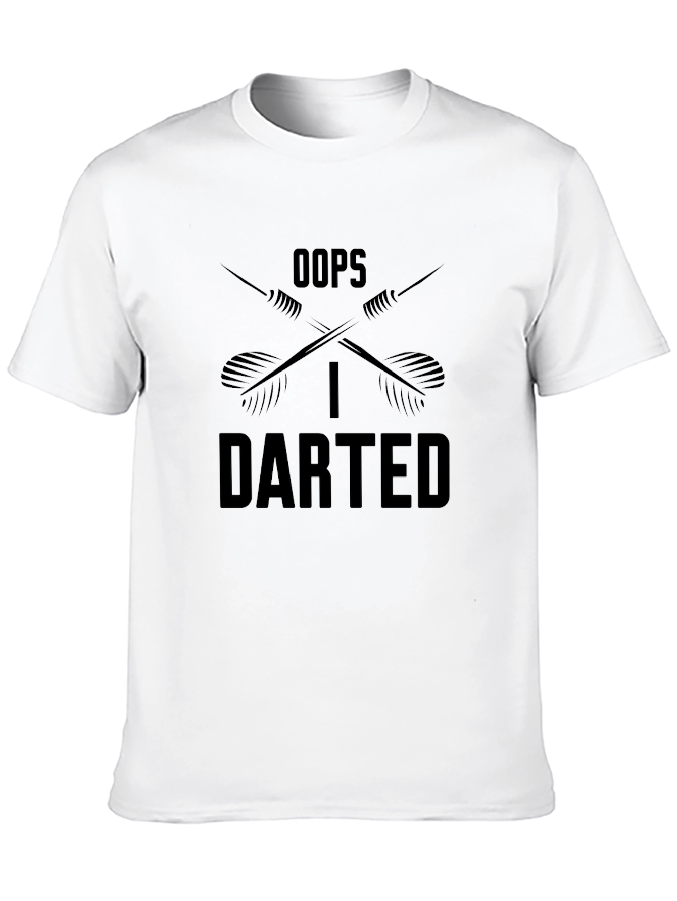 Oops I Darted T-Shirt - Darts Graphic Tee