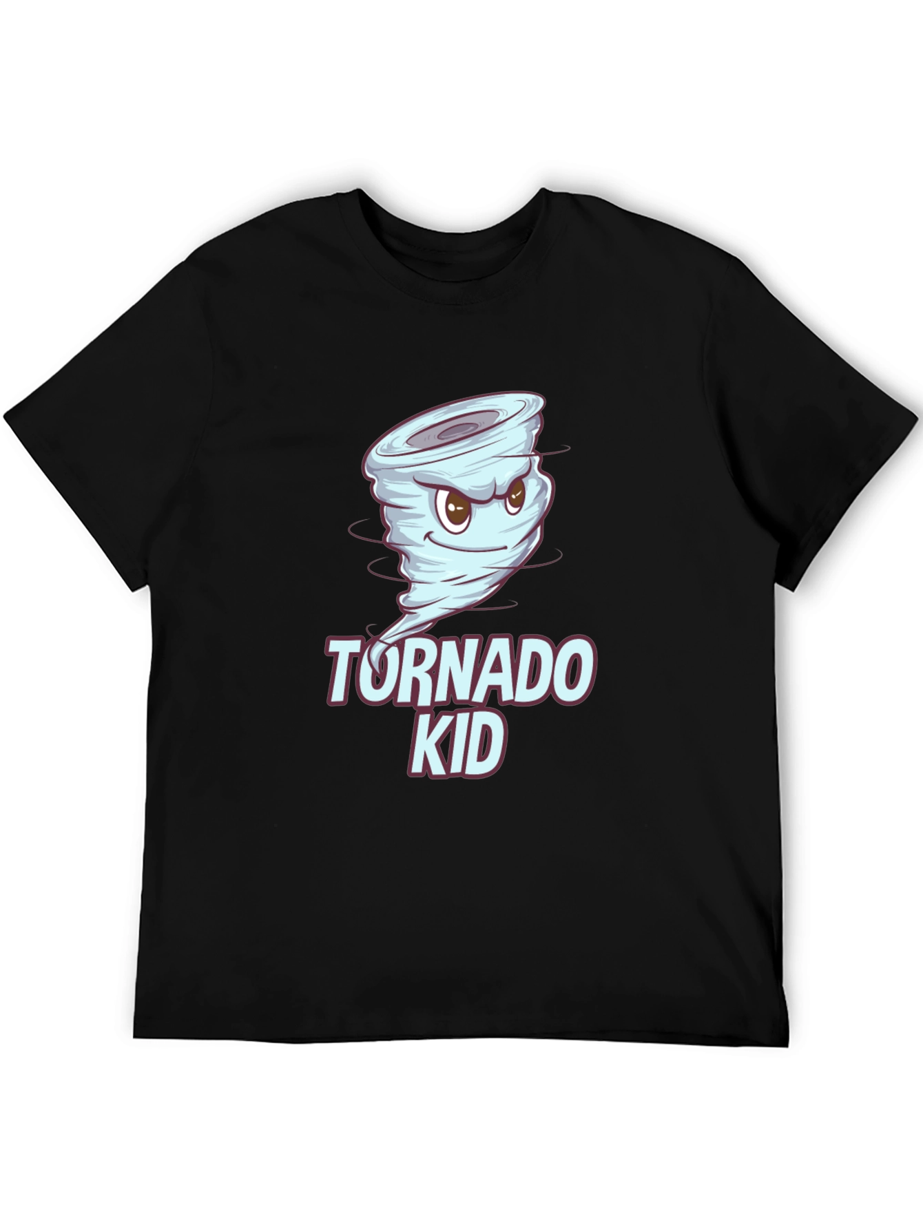 Tornado Kid Black Graphic T-Shirt