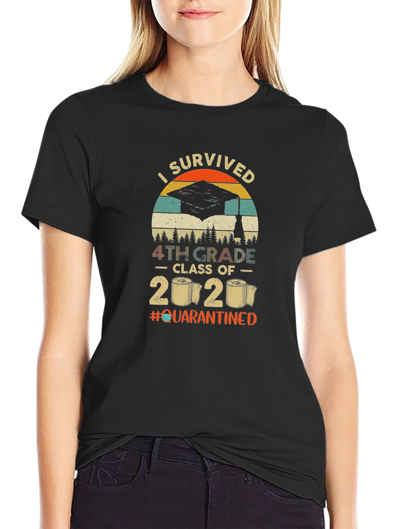 I Survived 4th Grade Class of 2020 T-Shirt