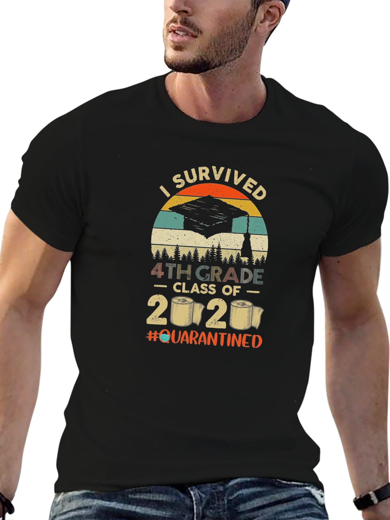 I Survived 4th Grade Class of 2020 T-Shirt