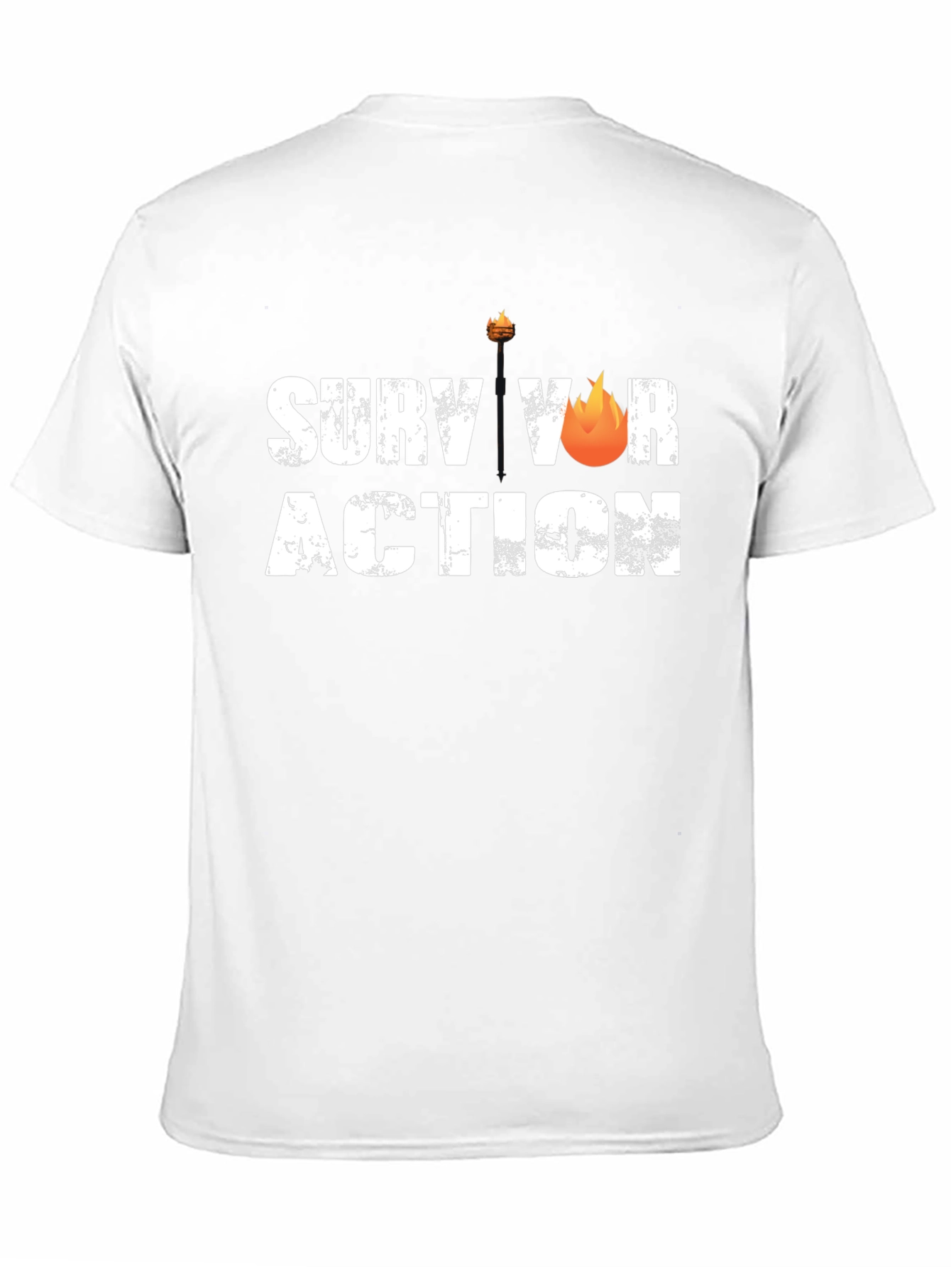 Survivor Action Black T-Shirt