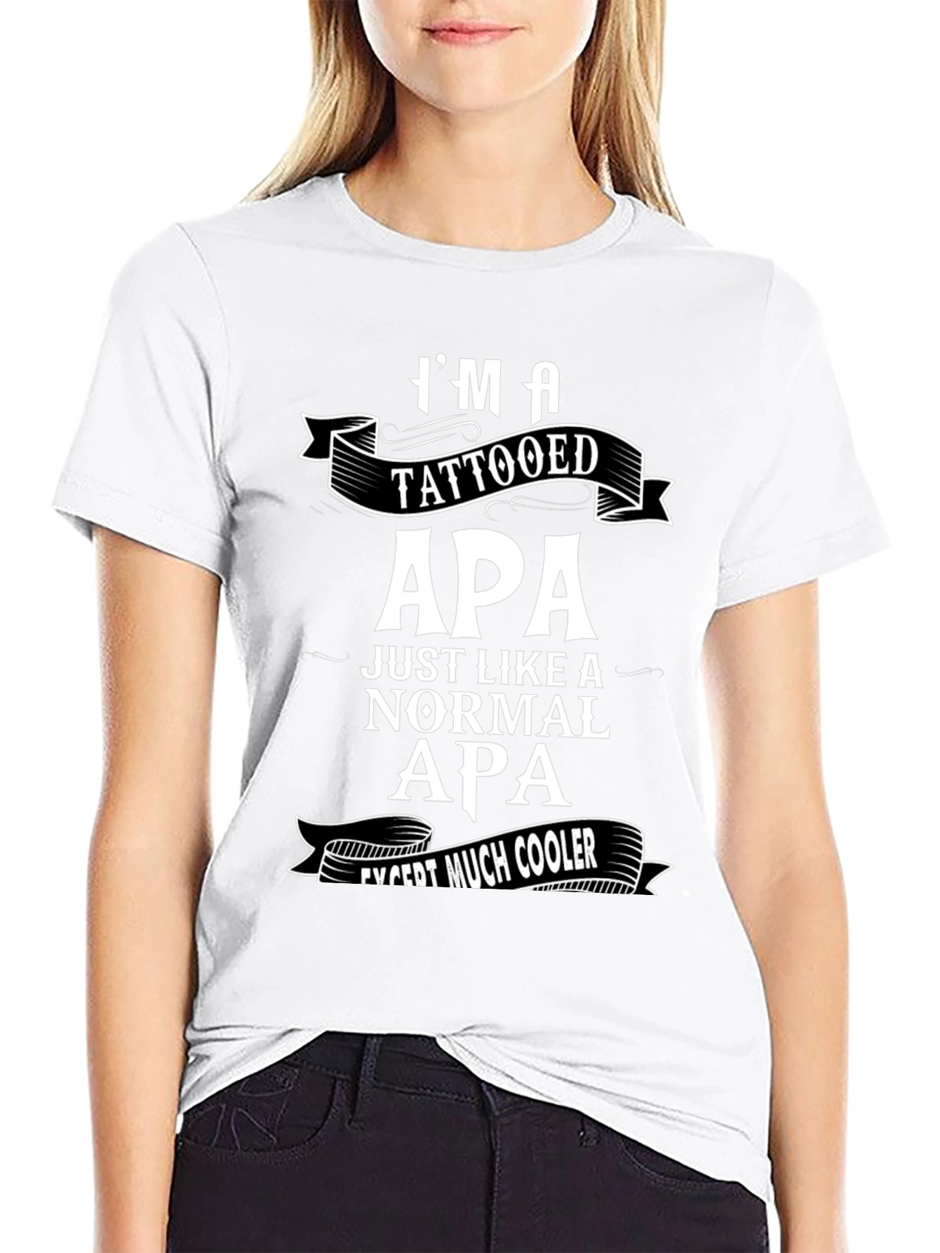 Tattooed Apa T-Shirt - Cool Grandpa Gift!