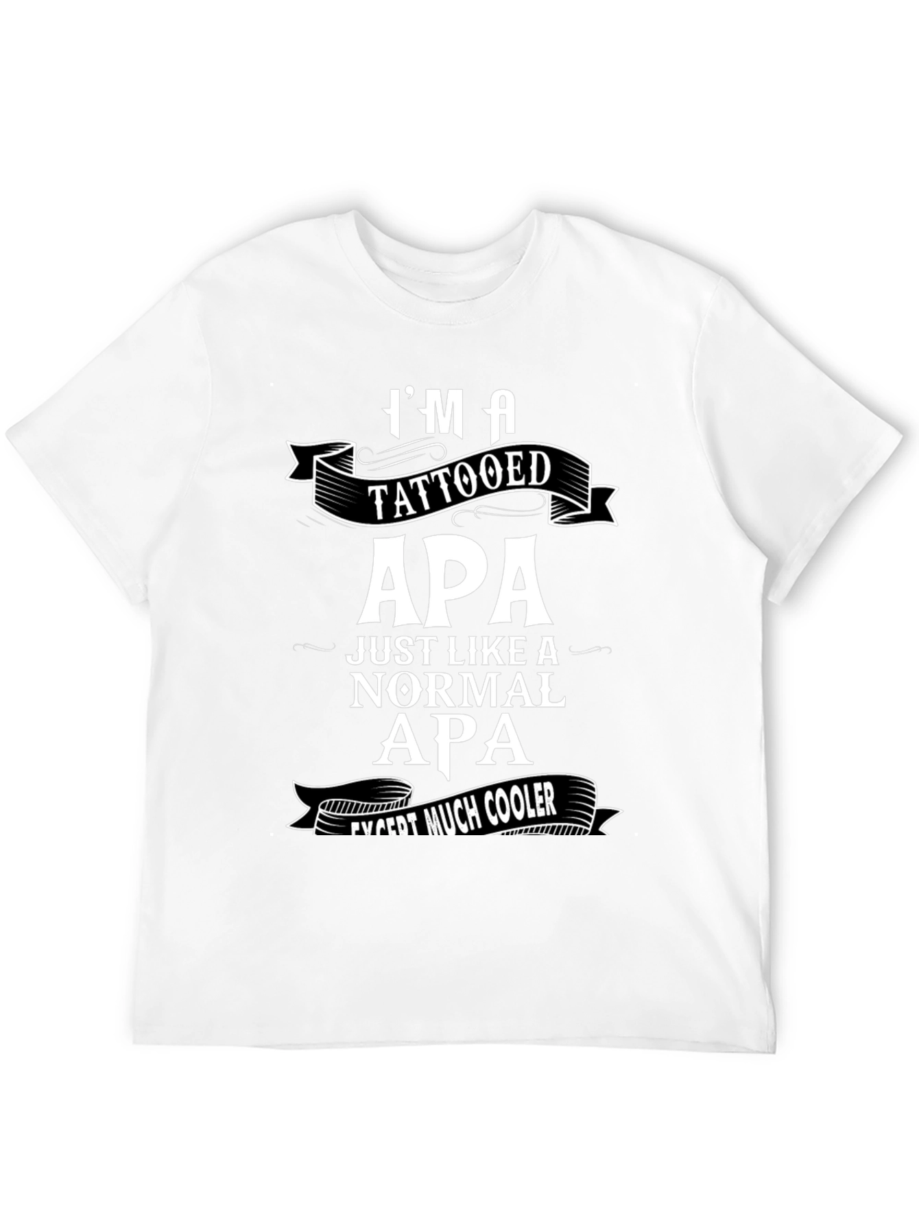 Tattooed Apa T-Shirt - Cool Grandpa Gift!