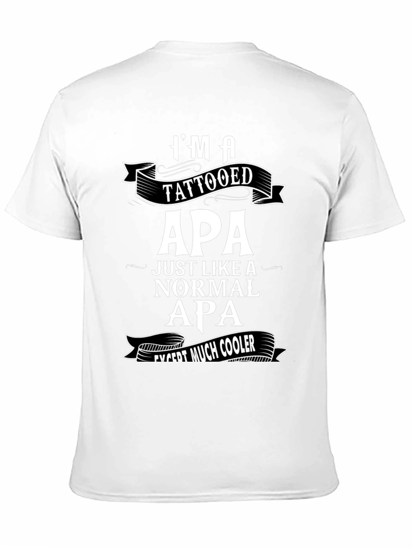 Tattooed Apa T-Shirt - Cool Grandpa Gift!