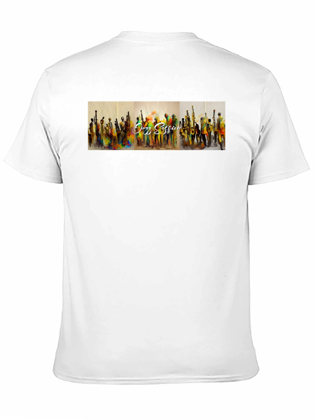 Jazz Session Black T-Shirt - Music Lovers