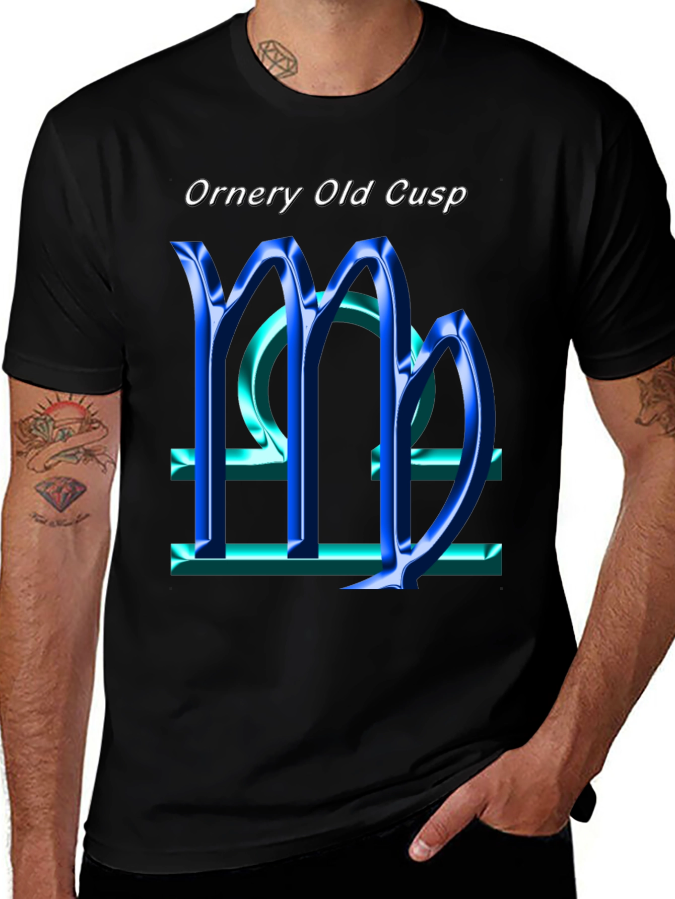 Ornery Old Cusp Graphic T-Shirt