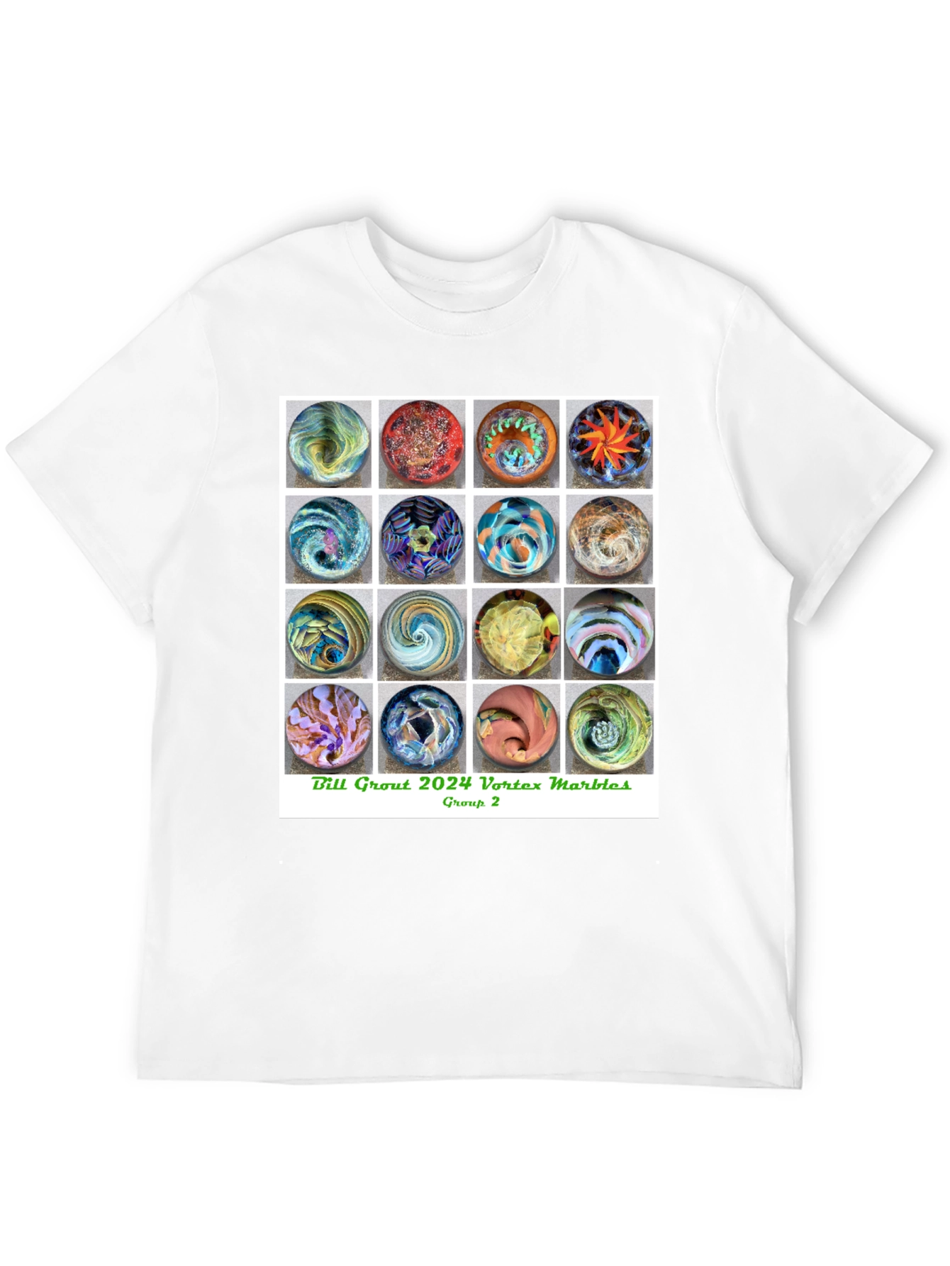 Vortex Marbles Graphic T-Shirt