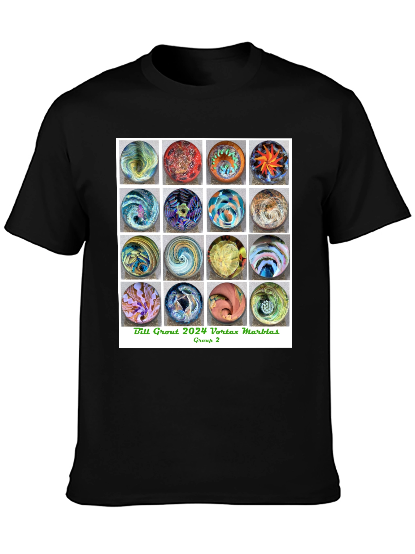 Vortex Marbles Graphic T-Shirt