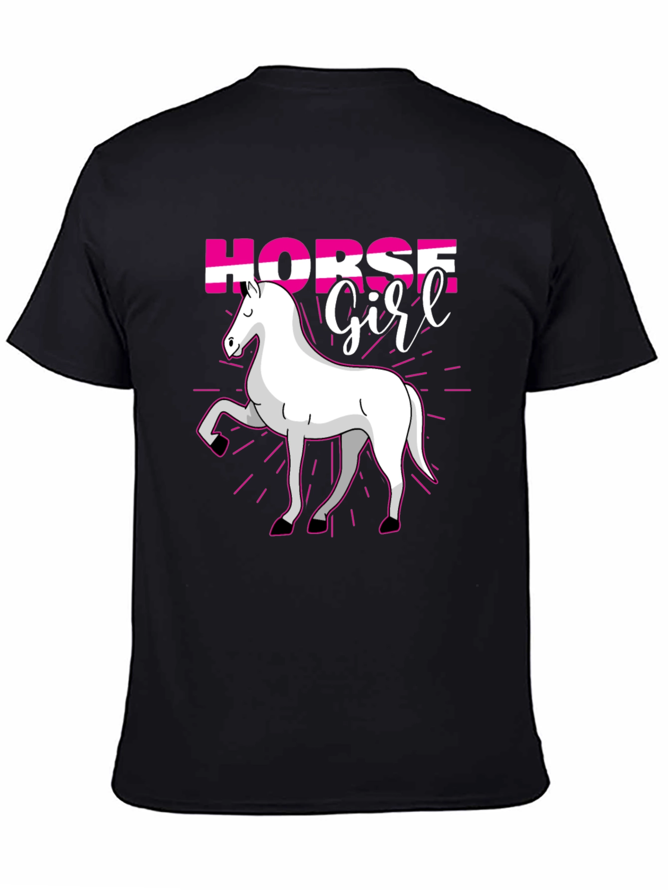 Horse Girl T-Shirt - Cute Equestrian Gift