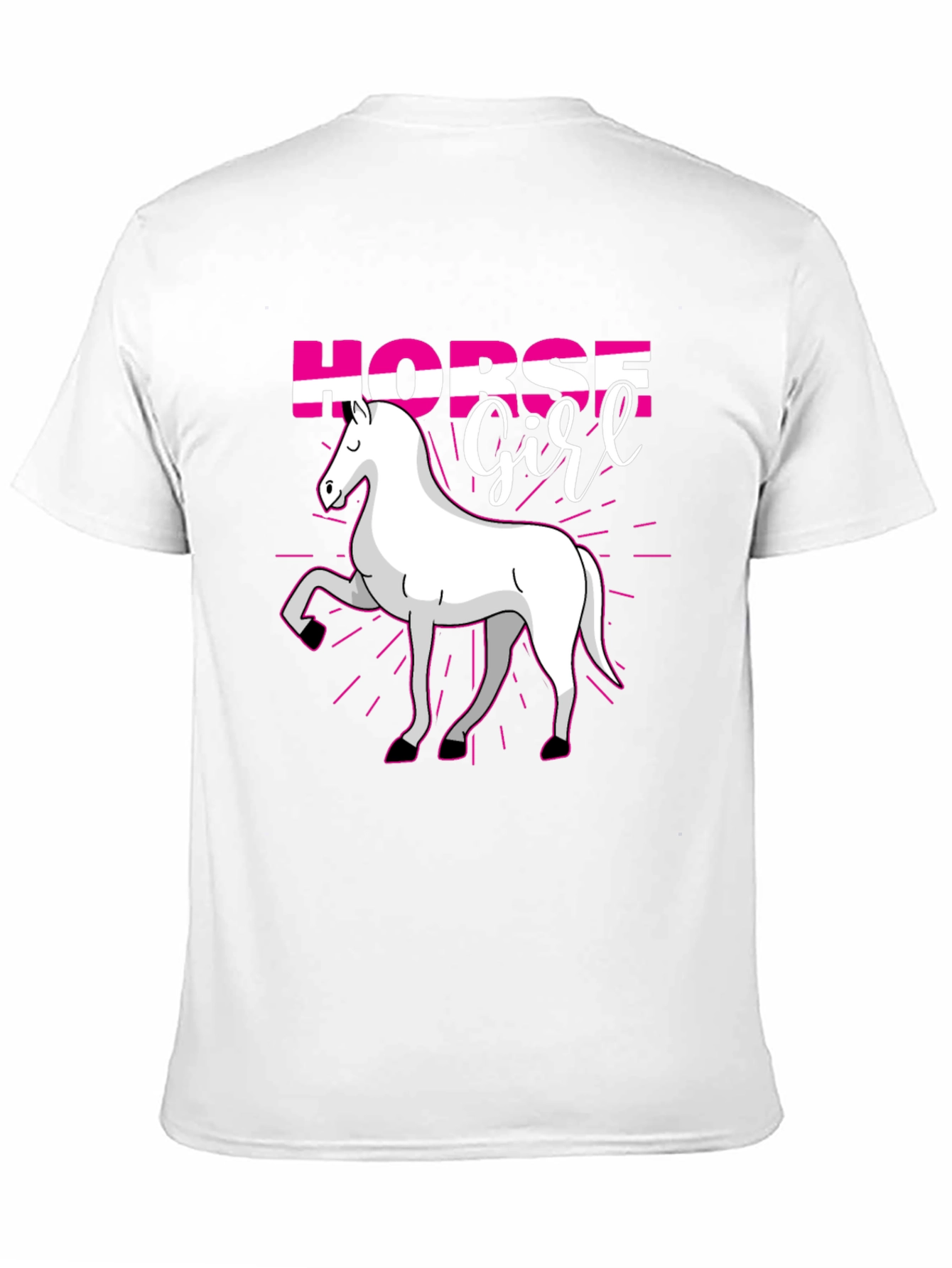 Horse Girl T-Shirt - Cute Equestrian Gift