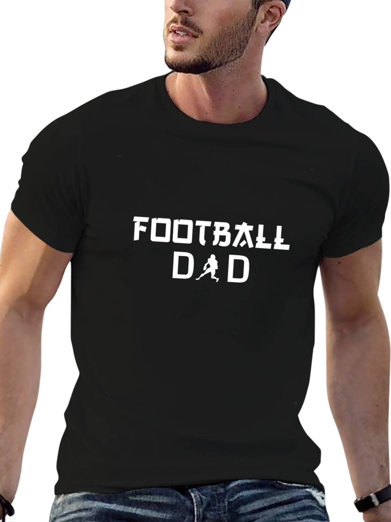 Football Dad Graphic T-Shirt