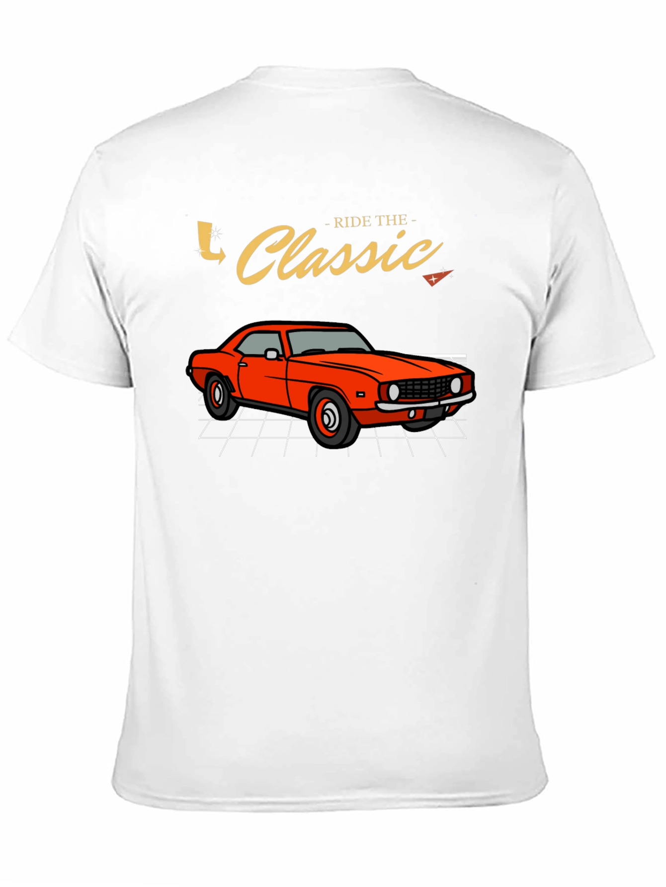 Ride the Classic Car T-Shirt - Retro Style