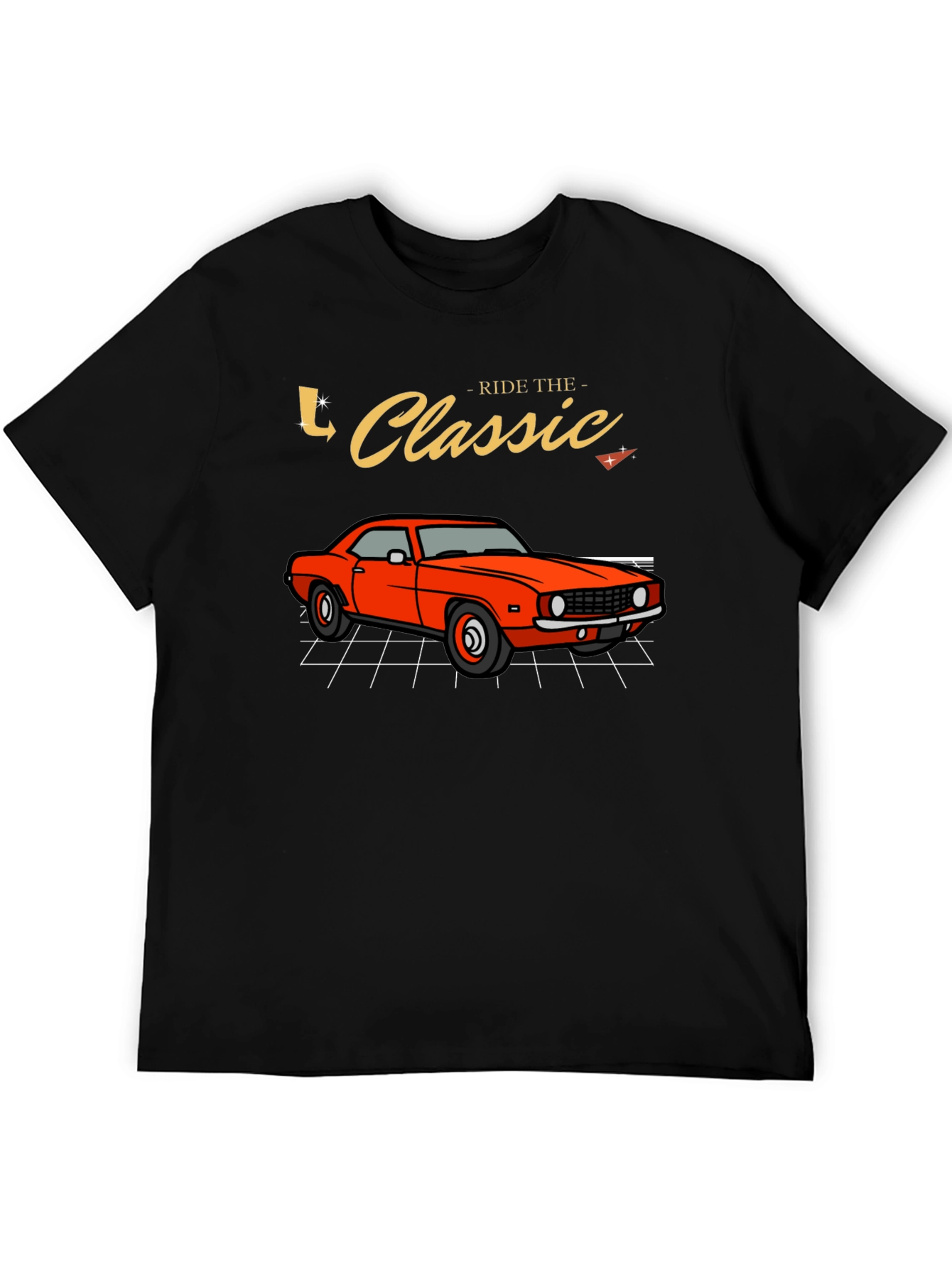 Ride the Classic Car T-Shirt - Retro Style