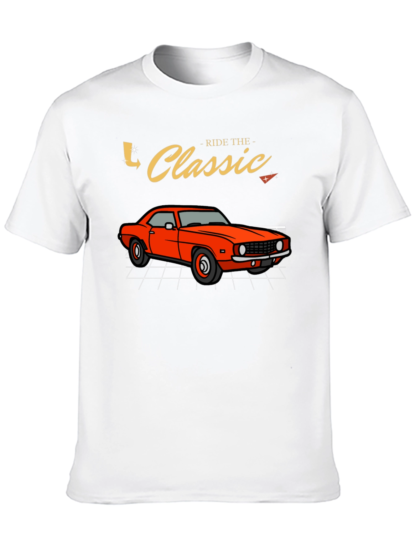 Ride the Classic Car T-Shirt - Retro Style