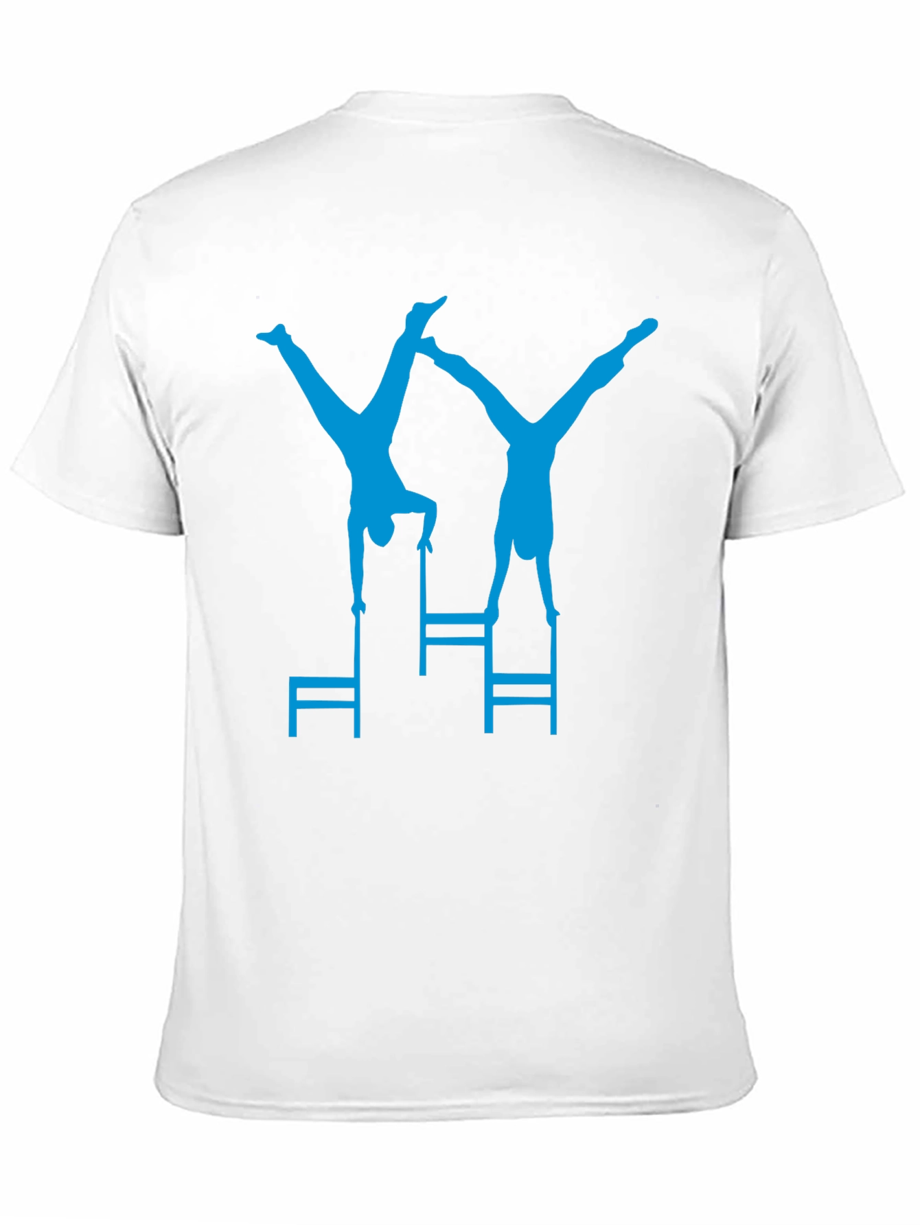 Gymnastics Chair Stunt Black T-Shirt
