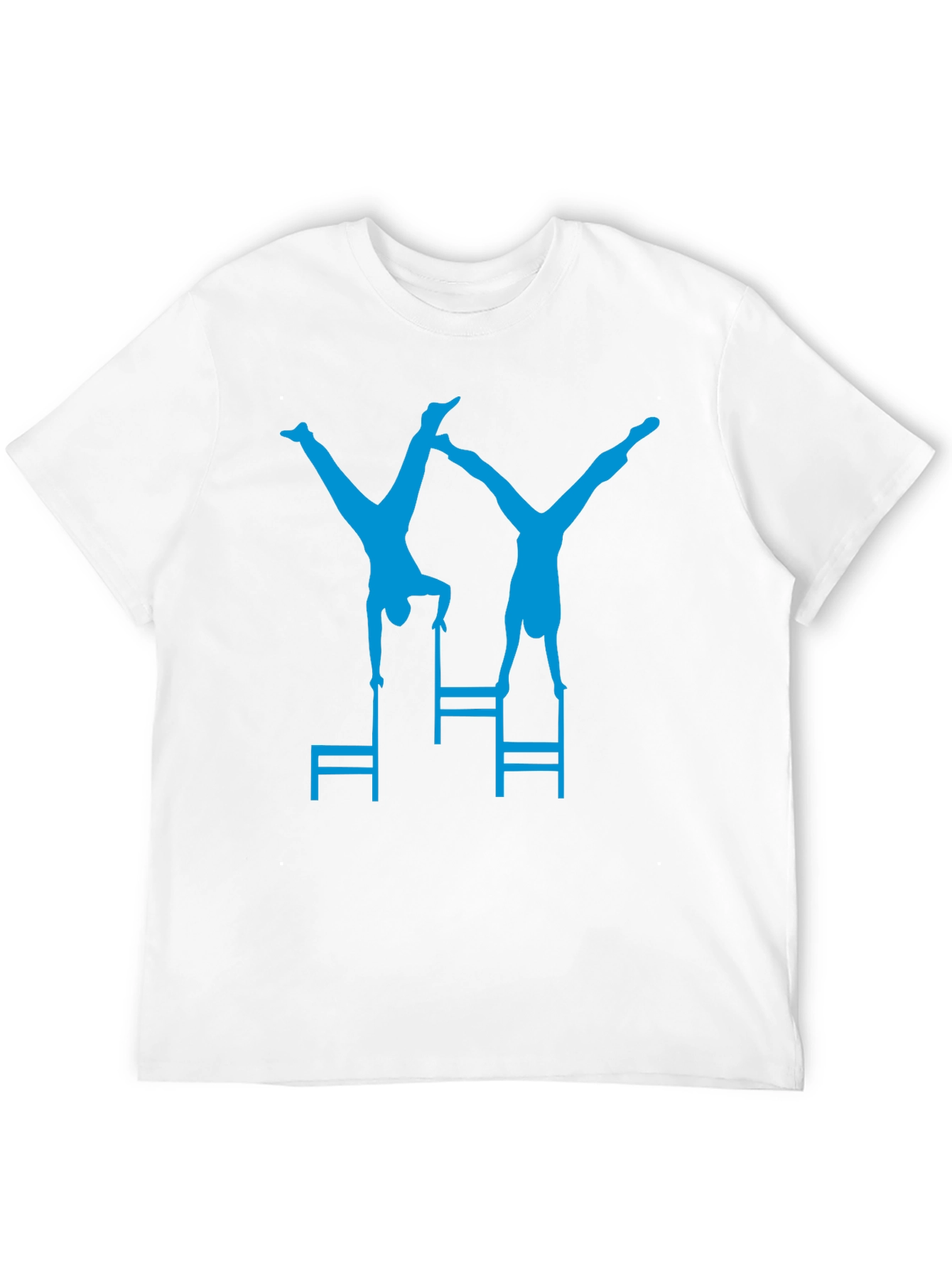 Gymnastics Chair Stunt Black T-Shirt