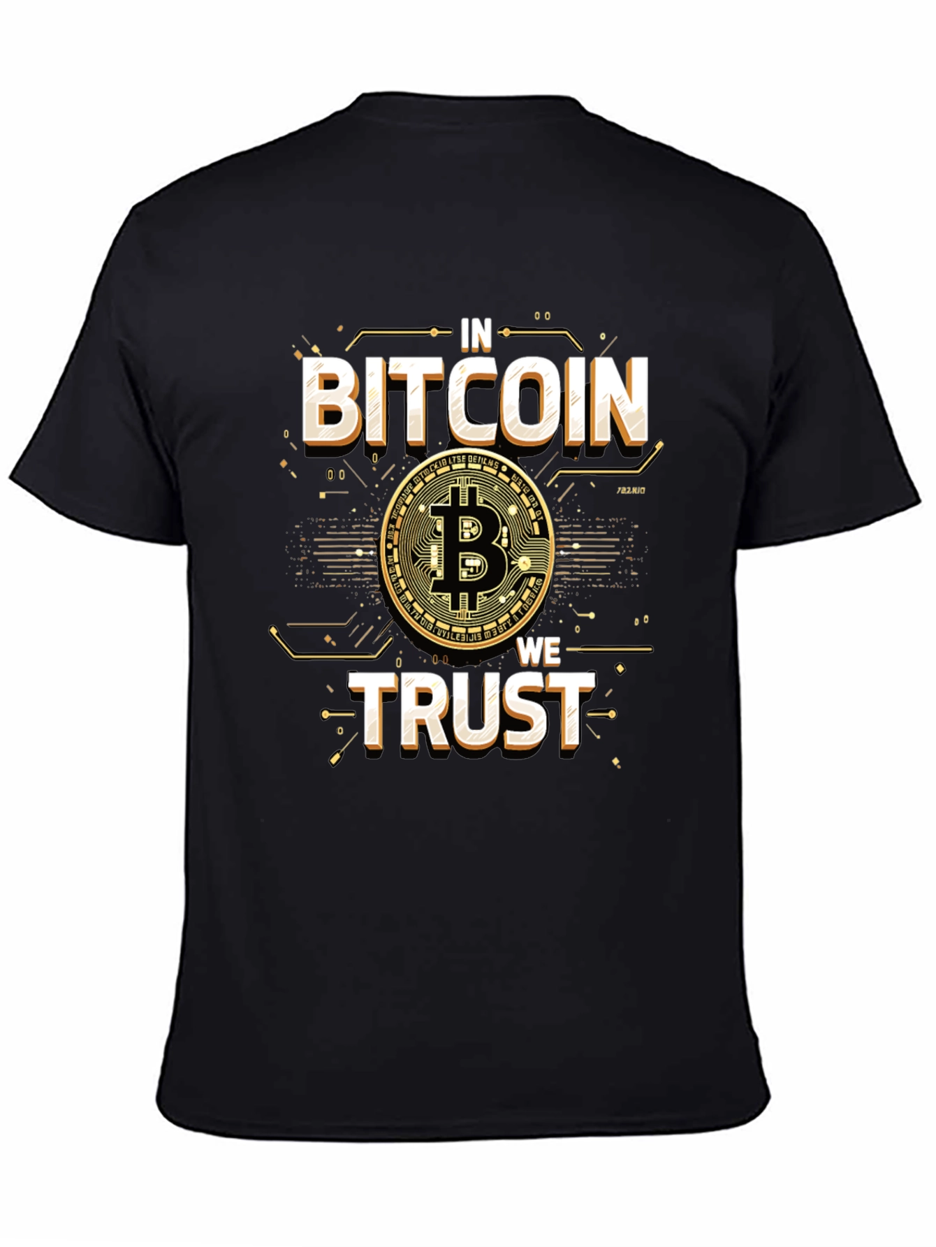 In Bitcoin We Trust T-Shirt Crypto Tee