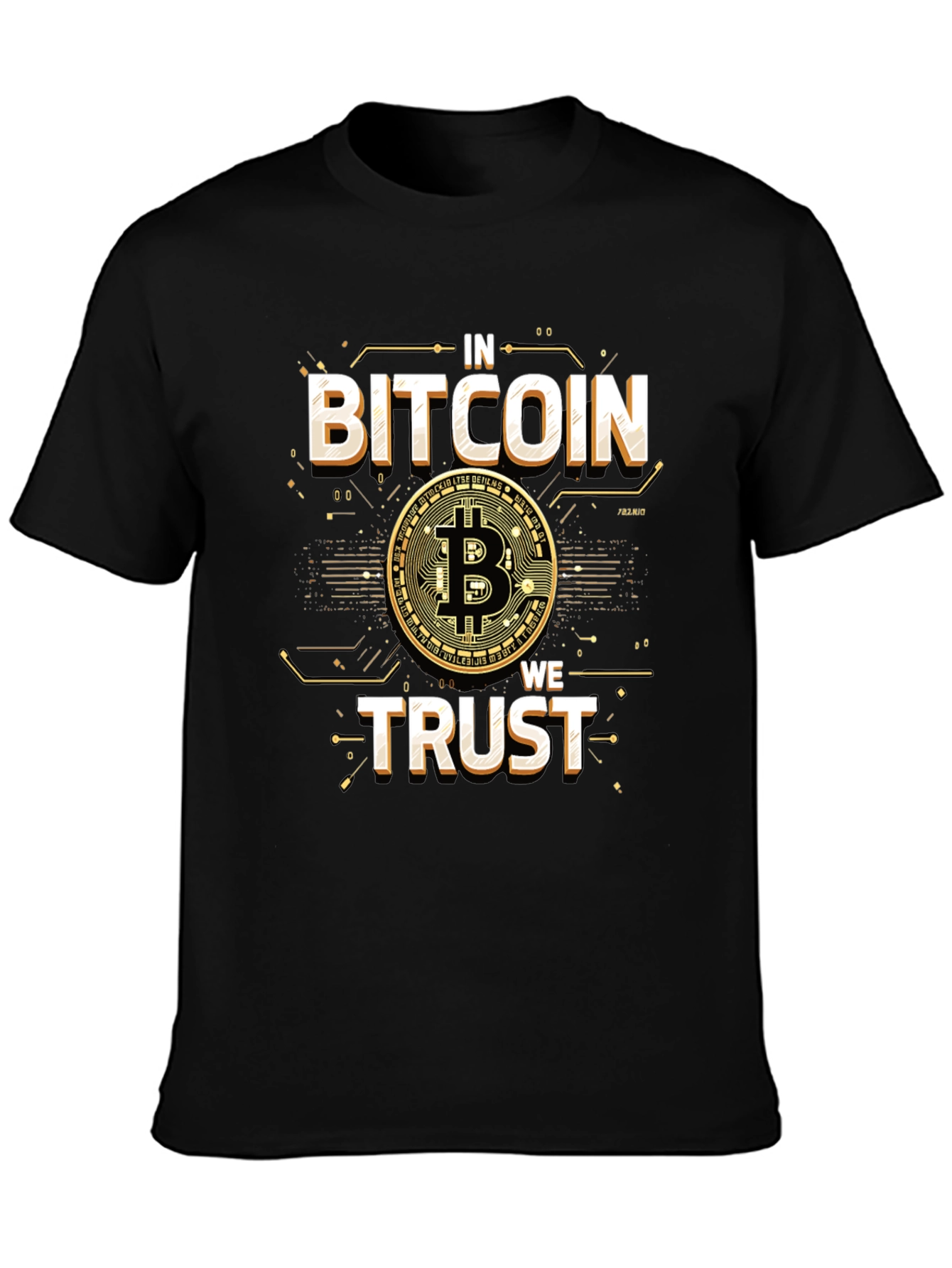 In Bitcoin We Trust T-Shirt Crypto Tee