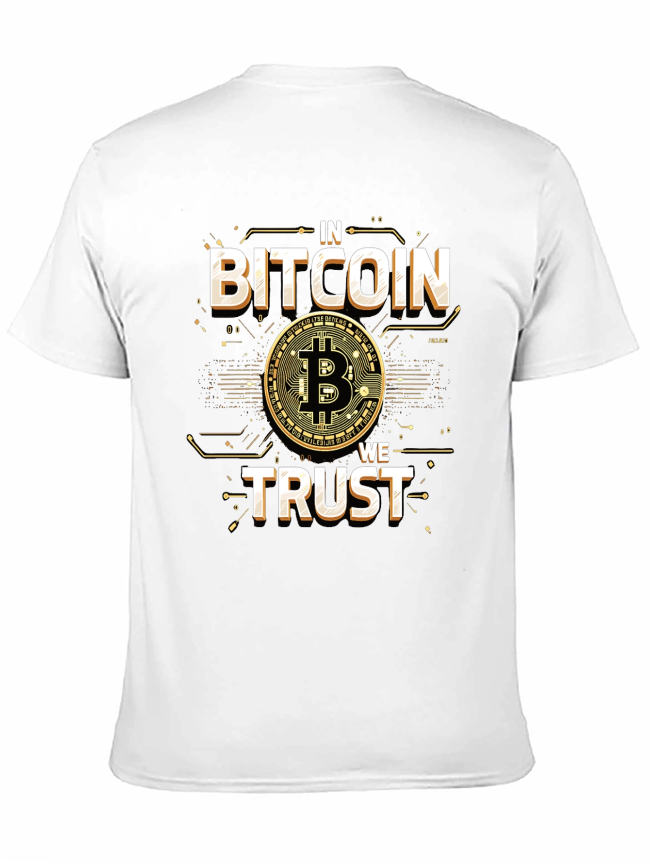 In Bitcoin We Trust T-Shirt Crypto Tee
