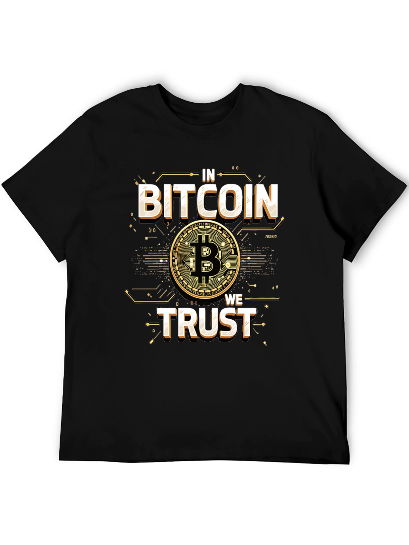 In Bitcoin We Trust T-Shirt Crypto Tee
