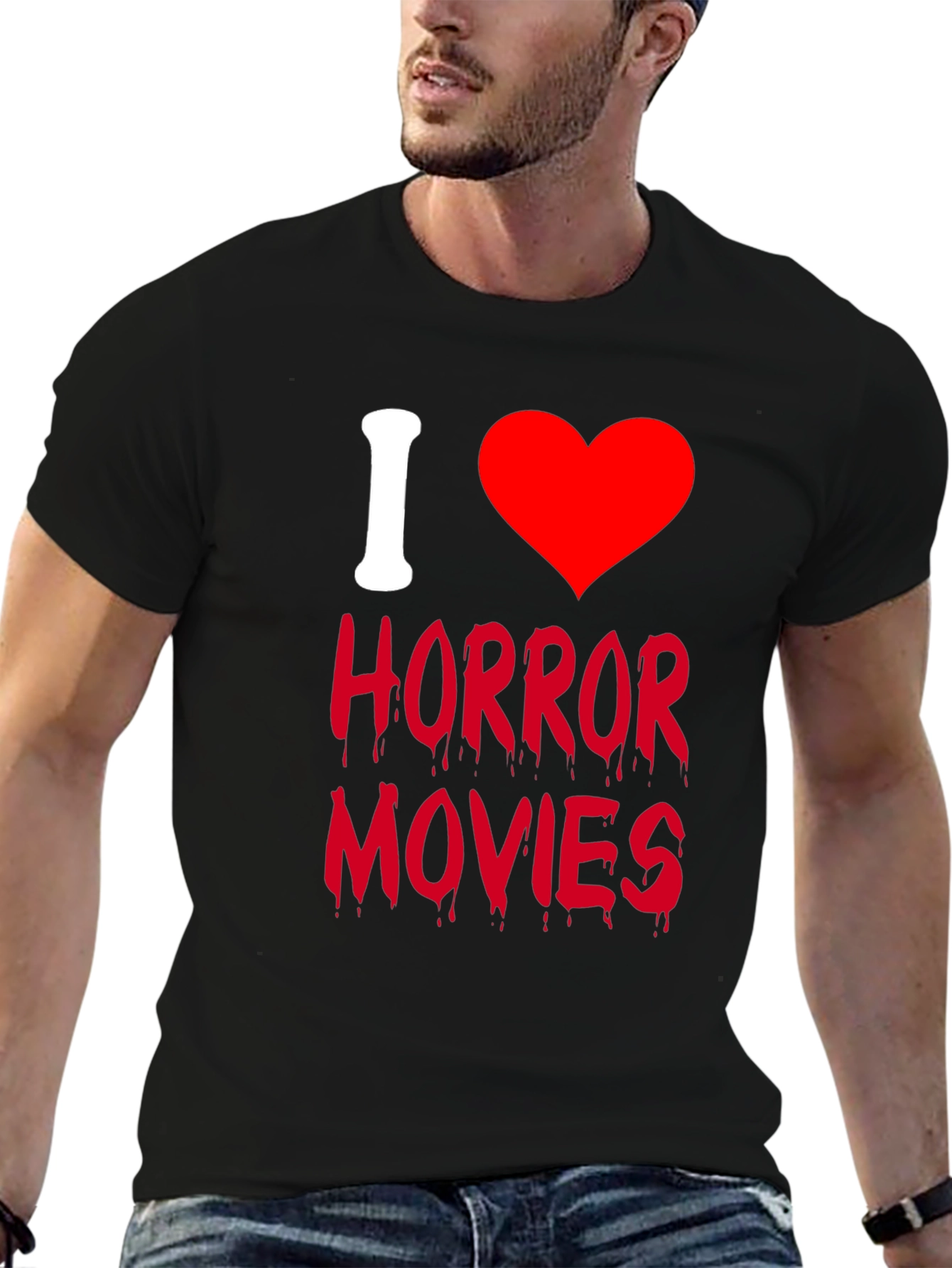 I Heart Horror Movies Graphic T-Shirt