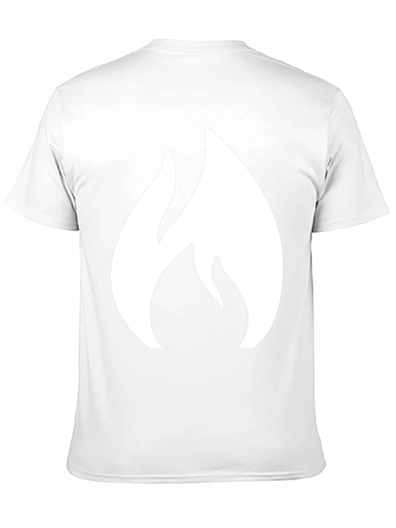 Flame Graphic Black T-Shirt - Bold & Stylish Design