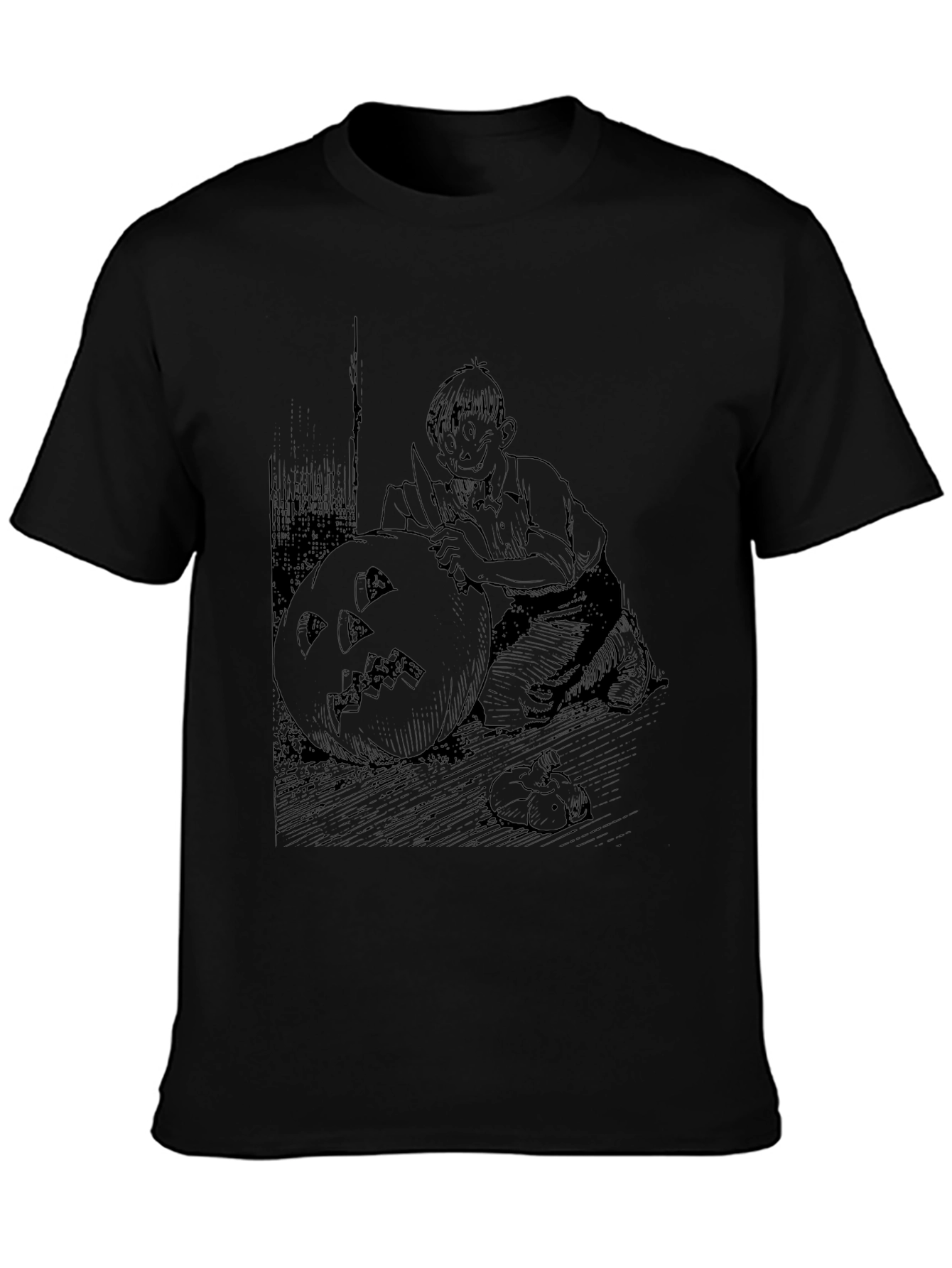 Halloween Carving T-Shirt - Spooky Season Tee