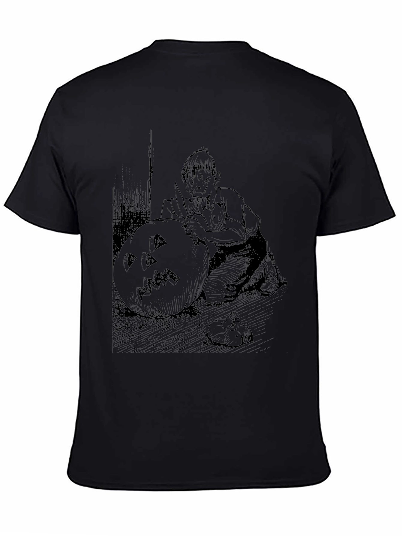 Halloween Carving T-Shirt - Spooky Season Tee