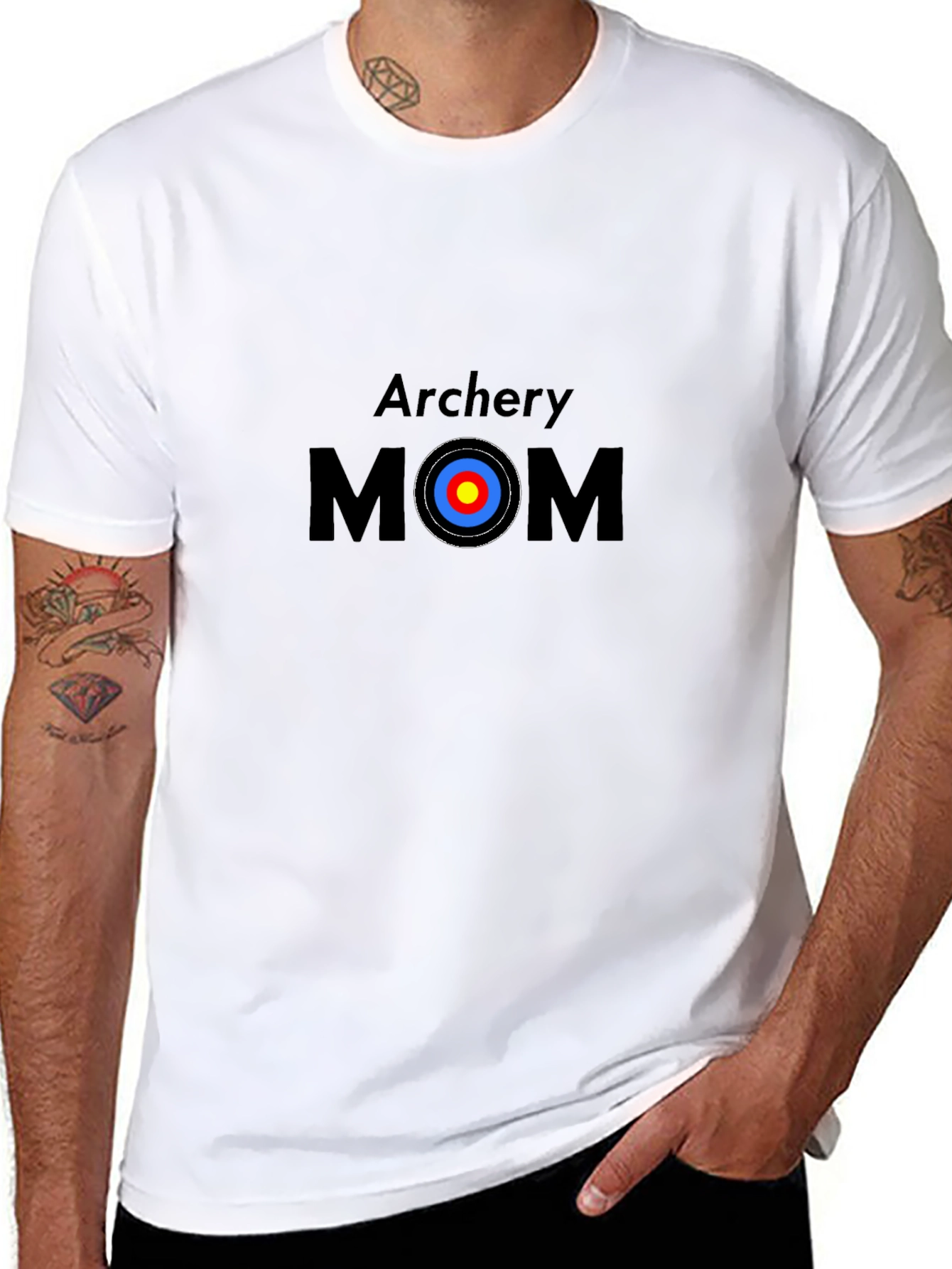 Archery Mom Graphic Tee - Black T-Shirt