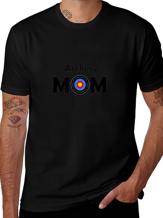 Archery Mom Graphic Tee - Black T-Shirt
