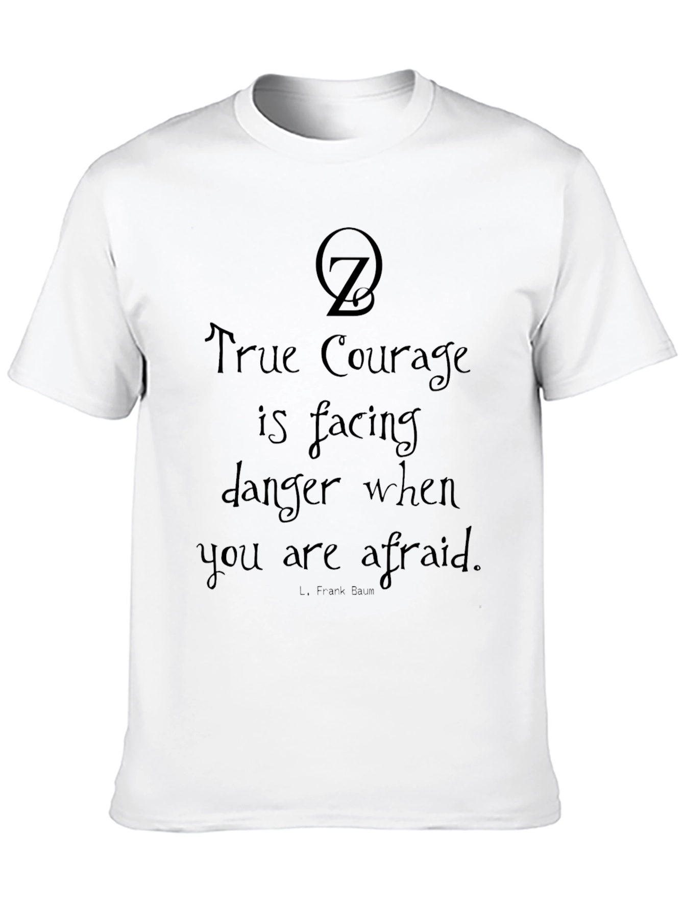 True Courage Graphic Tee - Black