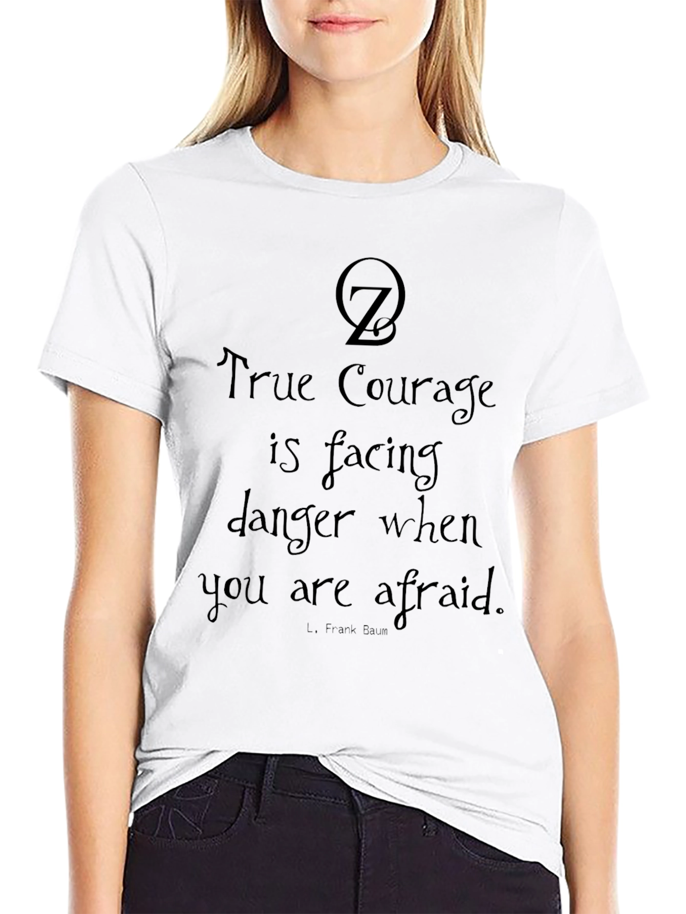 True Courage Graphic Tee - Black