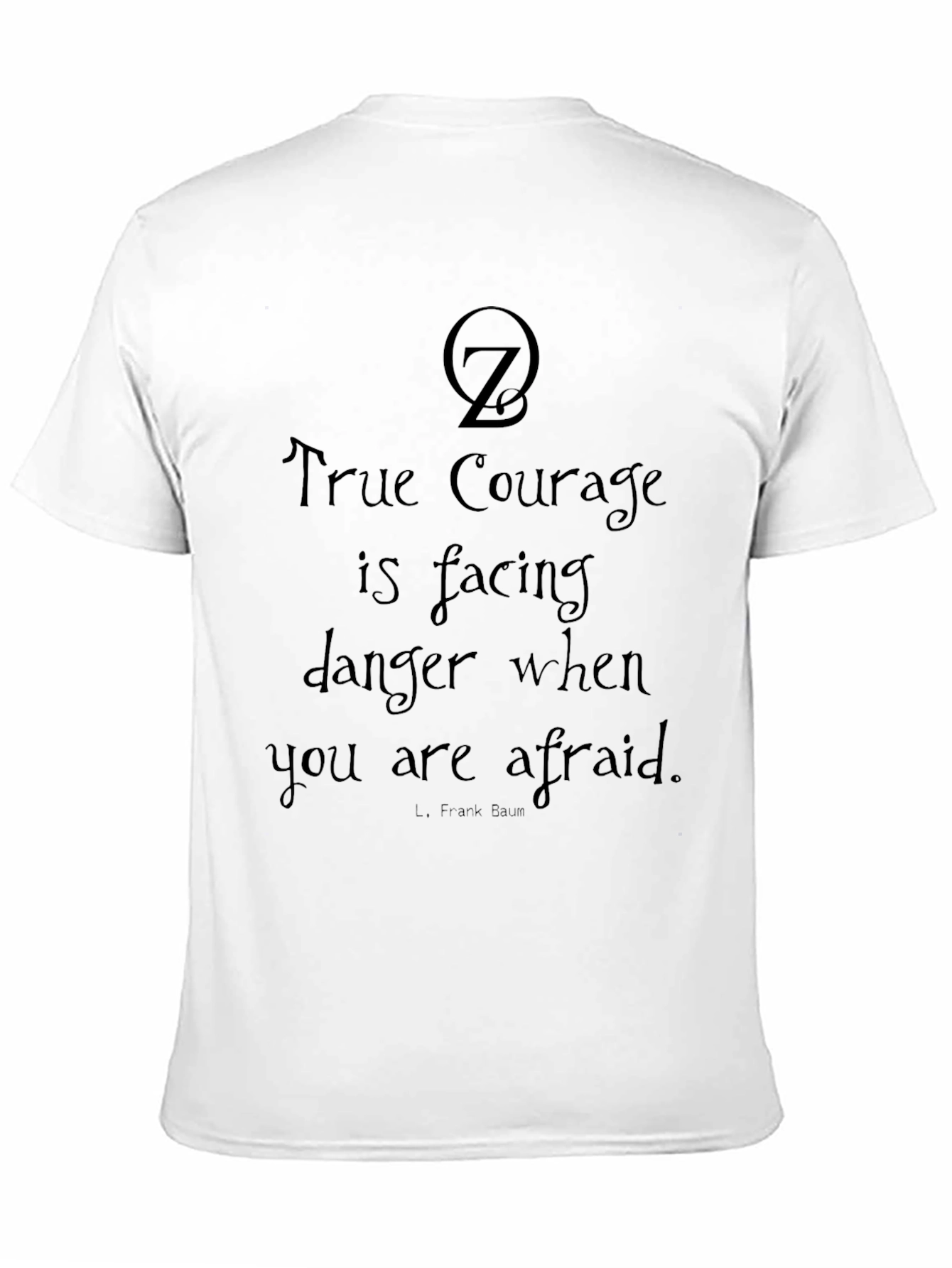 True Courage Graphic Tee - Black