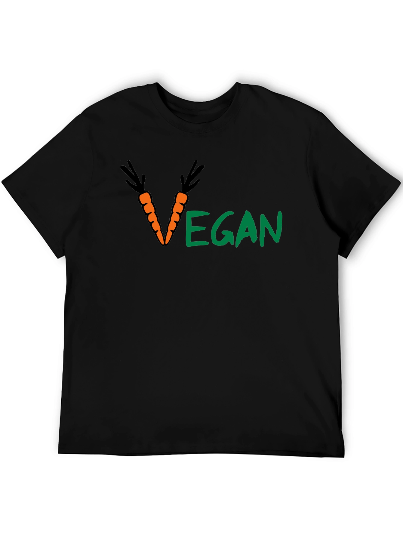 Vegan Carrot Graphic T-Shirt - Unisex