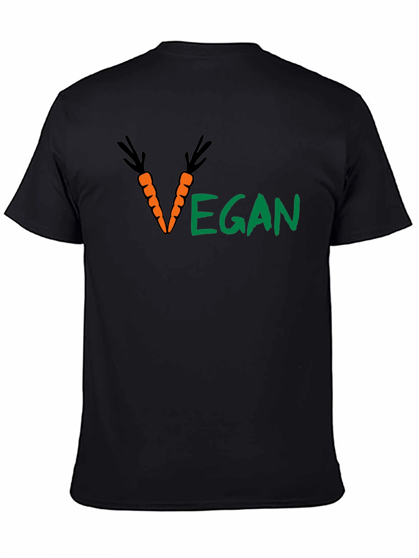 Vegan Carrot Graphic T-Shirt - Unisex