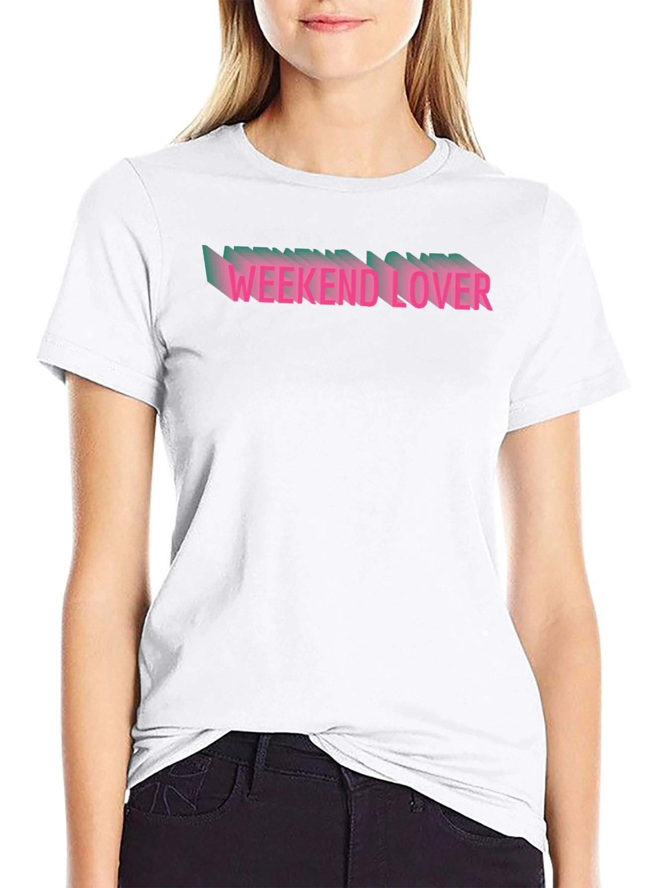 Weekend Lover Graphic Tee - Soft Cotton Blend